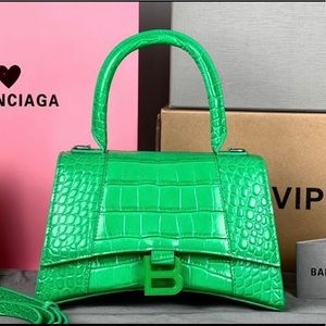 Green luxury bag